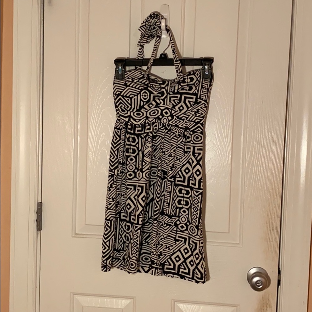 Fulltilt Black and white dress
